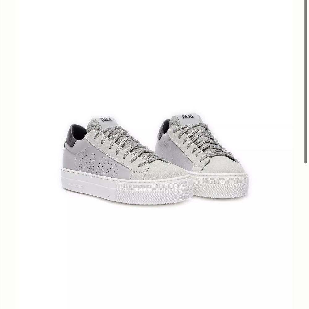 P448 Women’s Thea Platform Sneaker Light Gray